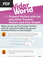 Wider World 3 Grammar Presentation 3 4