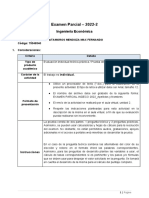 Examen Parcial Ing. Economica