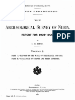 FIRTH C.M., The Archaeological Survey of Nubia 1908-1909 Vol. 1, Le Caire, 1912