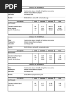 Costos - Trabajo