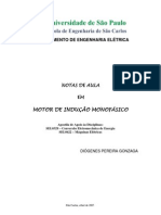 Apostila Do MOTOR DE INDUÇÃO MONOFÁSICO