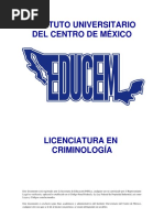 Lic. Criminología 2020