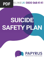 Suicide Safety Plan Template 1