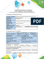 Guia de Actividades y Rubrica de Evaluacion - Actividad 2