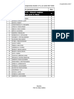 Clasa A V A 2017 2018