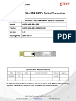 QSFP 40G SR4 T02#121001