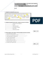 Sol3e Elem U4 Progress Test A