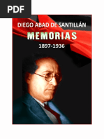 Diego Abad de Santillan - Memorias (1897-1936)