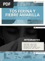 Tos Ferina y Fiebre Amarilla