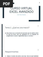 Curso Excel Avanzado Virtual Alumno