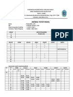 Jadwal Tatap Muka