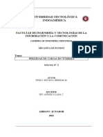 Practica 3. Perdidas de Carga en Tubería