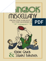 Springbok Miscellany: From The Earliest Days To The Modern Era