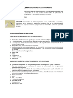 Esquema Nacional de Vacunación