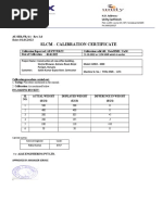 Satish (Calibration Certificate)