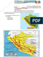 Tema #03 La Cordillera de Los Andes en Perù 4º Grado 2022