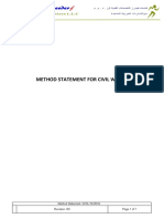 RDF REMOVAL METHOD STATEMENT - Civil Works