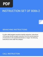 Instruction Set 8086-2