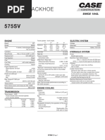 Cce Spec Backhoe Loader 575SV