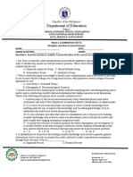 SUMMATIVE TEST in DISS Q1 Week 1 2