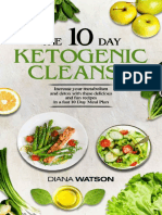 Dieta Keto Limpieza Cetogénica de 10 Días (Spanish Book) - Diana Watson