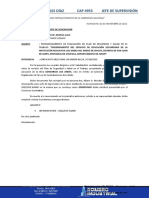 CARTA #004 e INFORME #005 PLAN DE SEGURIDAD Y SALUD EN EL TRABAJO - SHICUY