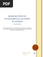 Book Review Fundamental of Town Planning