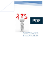 Actividades Evaluables