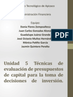 Ingenieria Economica Unidad 5