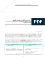 T10 - Análisis de La Estabilidad de Taludes en Suelos