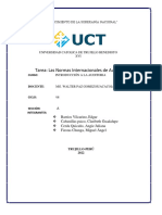 Las Normas Internacionales de Auditoría