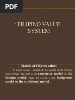 Filipino Value System