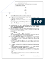 MH Board 12th Chemistry Textbook Solutions (Chemical Thermodynamics)