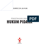 Pengetahuan Umum Hukum Pidana (Sukardi)