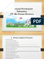 Peremajaan Substation PT. Bio Farma (Persero)