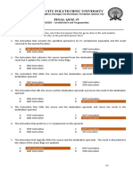 FINAL Quiz 5 Answer Key