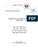Conductores de Alta Tensión Aéreos y Sus Aplicaciones