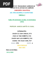 Tarea # 7 Economia Global Vs Economia Local