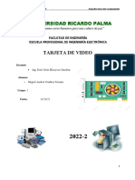 Informe de Tarjetas de Video