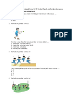 Soal Us Pjok 20202021