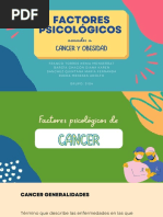 Factores Psicológicos de Cancer y Obesidad