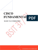 Cisco CLI Commands Fundamentals