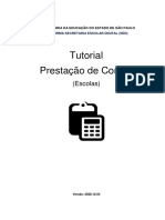 Tutorial de Prestação de Contas Do PDDE - Paulista - Perfil Escola