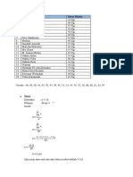 BB - Mean, Median, Modus Dan Q1