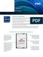 3rd Generation Intel Xeon Scalable Processors