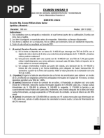 Examen Unidad Ii - Matematica Financiera I-2022-2