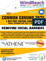 WindReach Common Ground 2022 Webinar