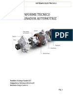 Informe Tecnico Alternador