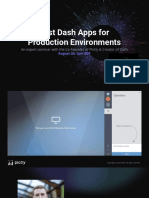 Fast Dash Apps in Production Environments