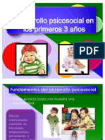 Desarrollo Psicosocial en Los Primeros 3 Años